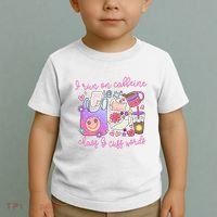 I Run On Caffeine Chaos And Cuss Words Toddler T-Shirt thumb 2