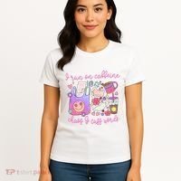I Run On Caffeine Chaos And Cuss Words Women's T-Shirt thumb 4