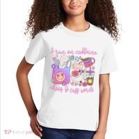 I Run On Caffeine Chaos And Cuss Words Kids T-Shirt thumb 2