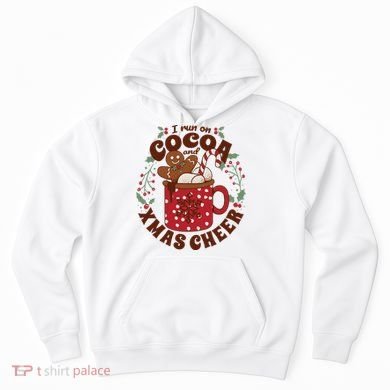 I Run On Cocoa And Xmas Cheer Holiday Christmas Hoodie