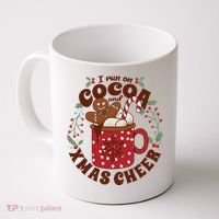I Run On Cocoa And Xmas Cheer Holiday Christmas Coffee Mug thumb 0