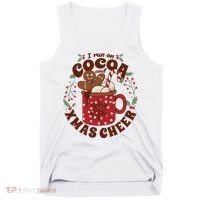 I Run On Cocoa And Xmas Cheer Holiday Christmas Tank Top thumb 0
