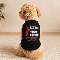 I Run On Bari Sax And True Crime Baritone Saxophonist Doggie Tank thumb 2