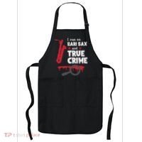 I Run On Bari Sax And True Crime Baritone Saxophonist Apron thumb 0