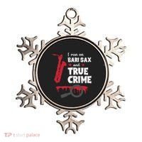 I Run On Bari Sax And True Crime Baritone Saxophonist Ornament thumb 0