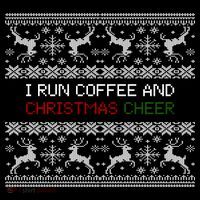 I Run On Coffee And Christmas Cheer Women's Hoodie thumb 2