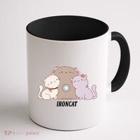Iron Cat Family Coffee Mug thumb 1
