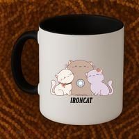 Iron Cat Family Coffee Mug thumb 2