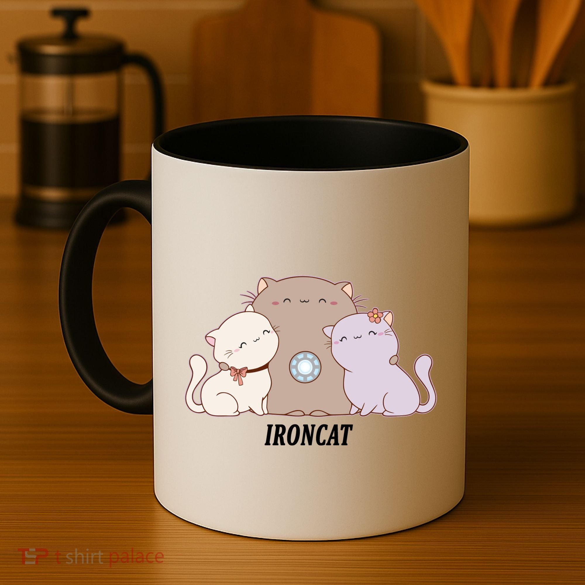 Iron Cat Family Coffee Mug