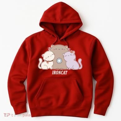 Iron Cat Family Hoodie