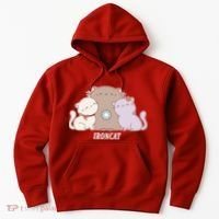 Iron Cat Family Hoodie thumb 0