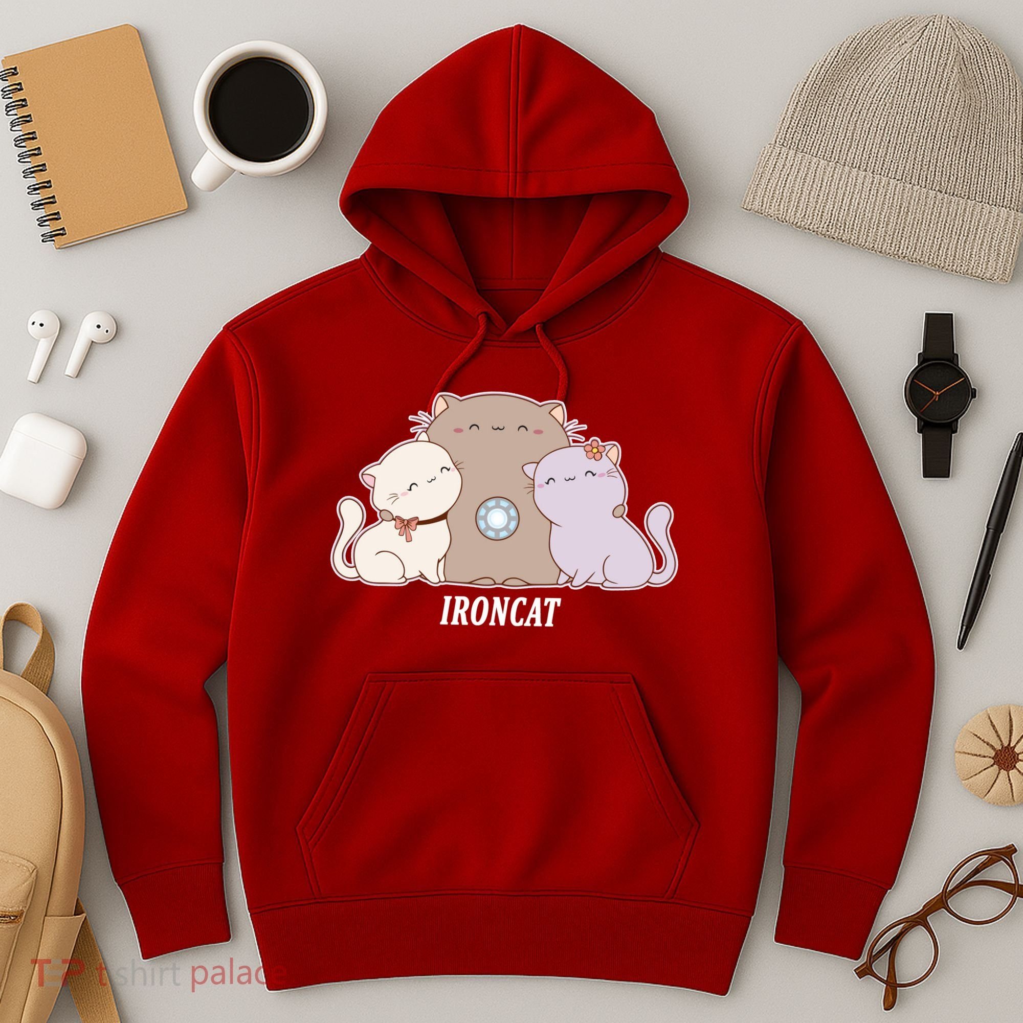 Iron Cat Family Hoodie