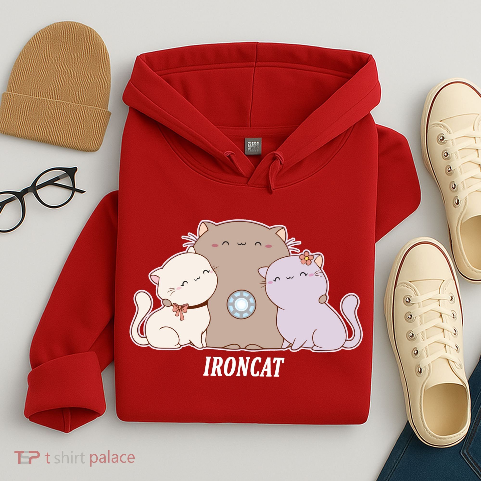 Iron Cat Family Hoodie