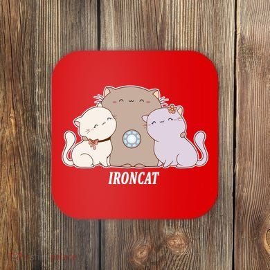 Iron Cat Family Coaster