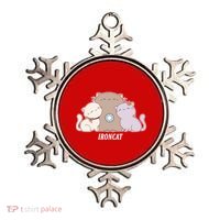 Iron Cat Family Ornament thumb 0
