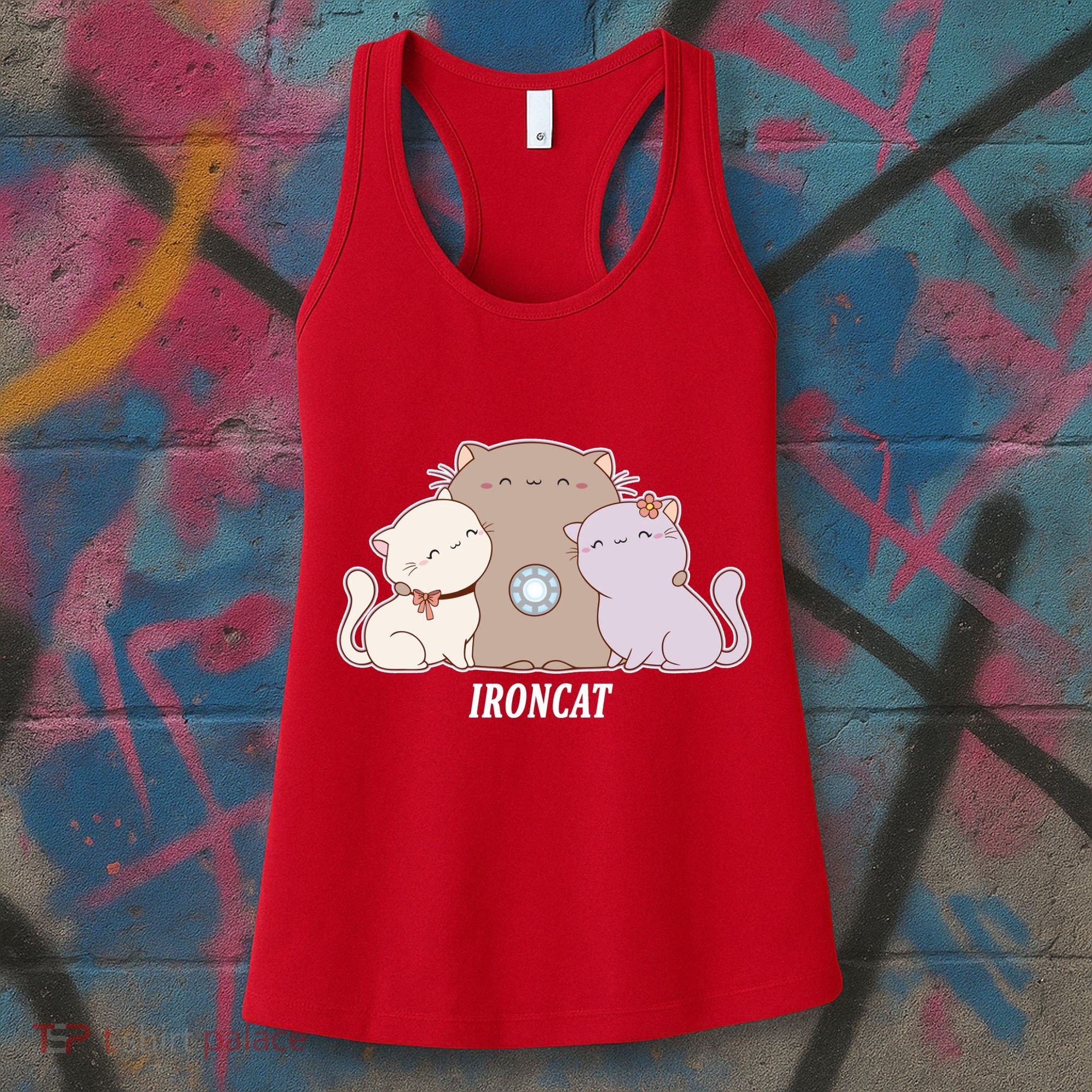 Iron Cat Family Women's Tank Top