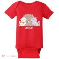 Iron Cat Family Baby Bodysuit thumb 0