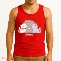 Iron Cat Family Tank Top thumb 3