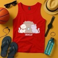 Iron Cat Family Tank Top thumb 4