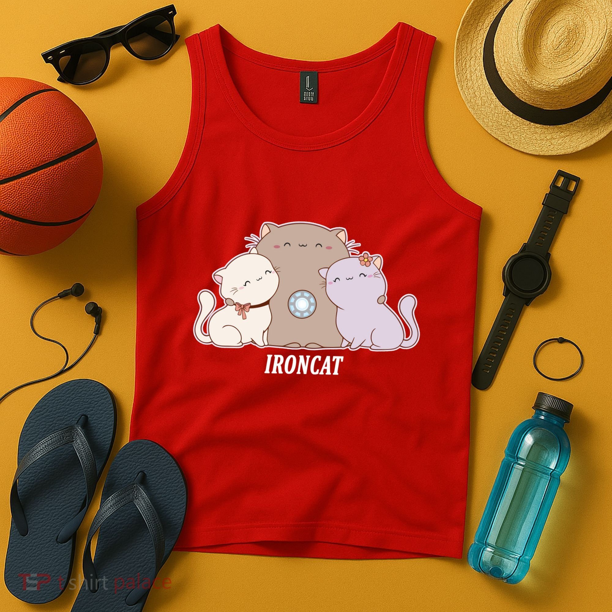 Iron Cat Family Tank Top