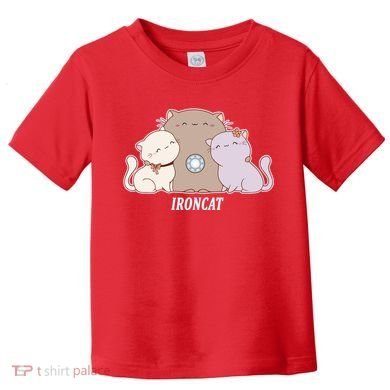 Iron Cat Family Toddler T-Shirt