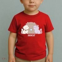 Iron Cat Family Toddler T-Shirt thumb 2