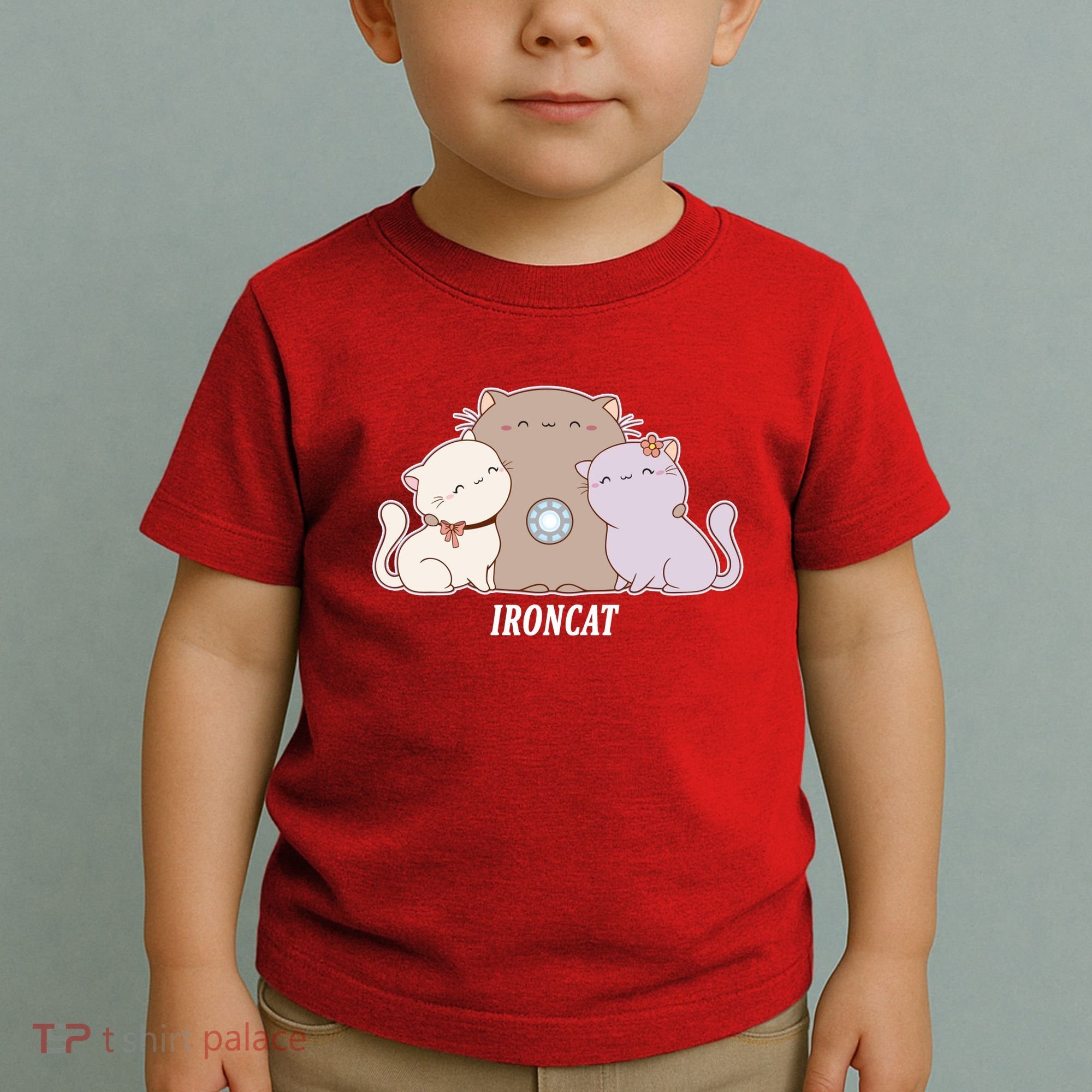 Iron Cat Family Toddler T-Shirt