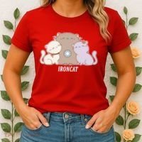 Iron Cat Family Women's T-Shirt thumb 2