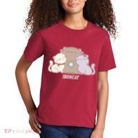Iron Cat Family Kids T-Shirt thumb 2