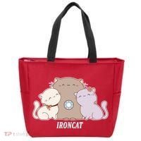 Iron Cat Family Tote Bag thumb 0