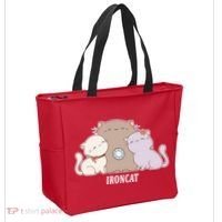 Iron Cat Family Tote Bag thumb 2