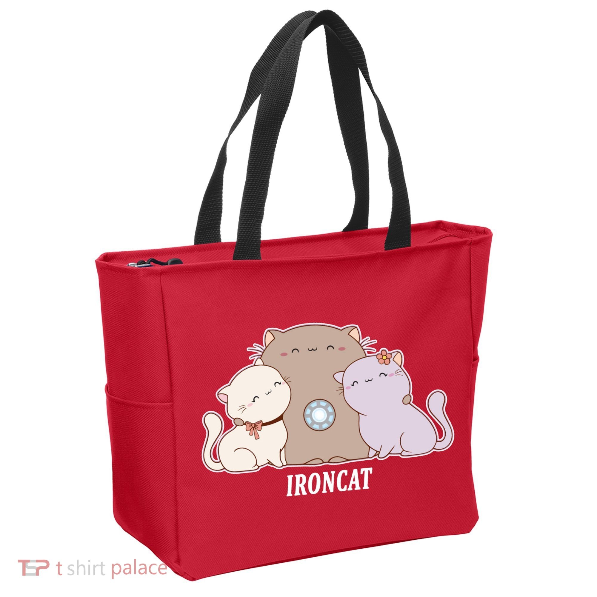Iron Cat Family Tote Bag