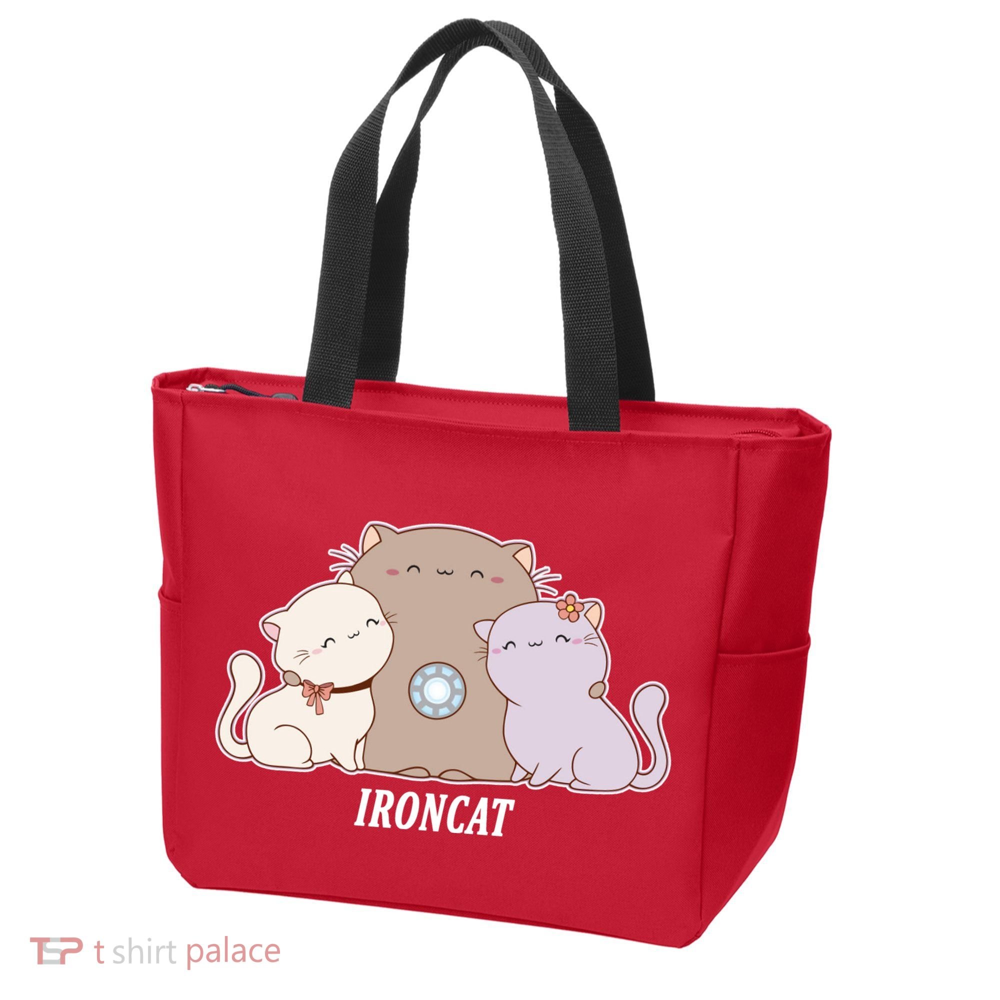 Iron Cat Family Tote Bag