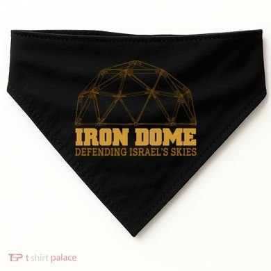 Iron Dome Defending Israel's Skies USA-Made Doggie Bandana