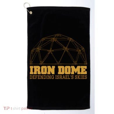 Iron Dome Defending Israel's Skies Golf Towel