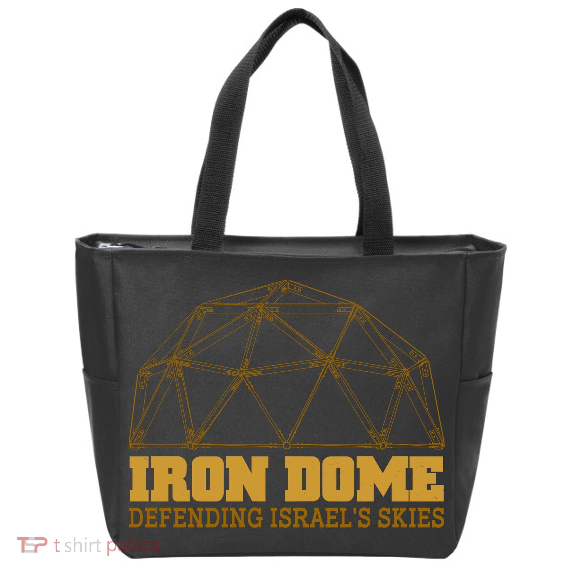 Iron Dome Defending Israel's Skies Tote Bag