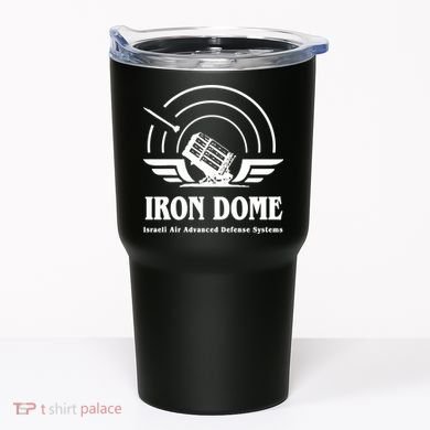 Iron Dome Israeli Air Advance Defense System Tumbler