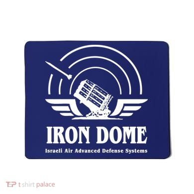 Iron Dome Israeli Air Advance Defense System Mousepad