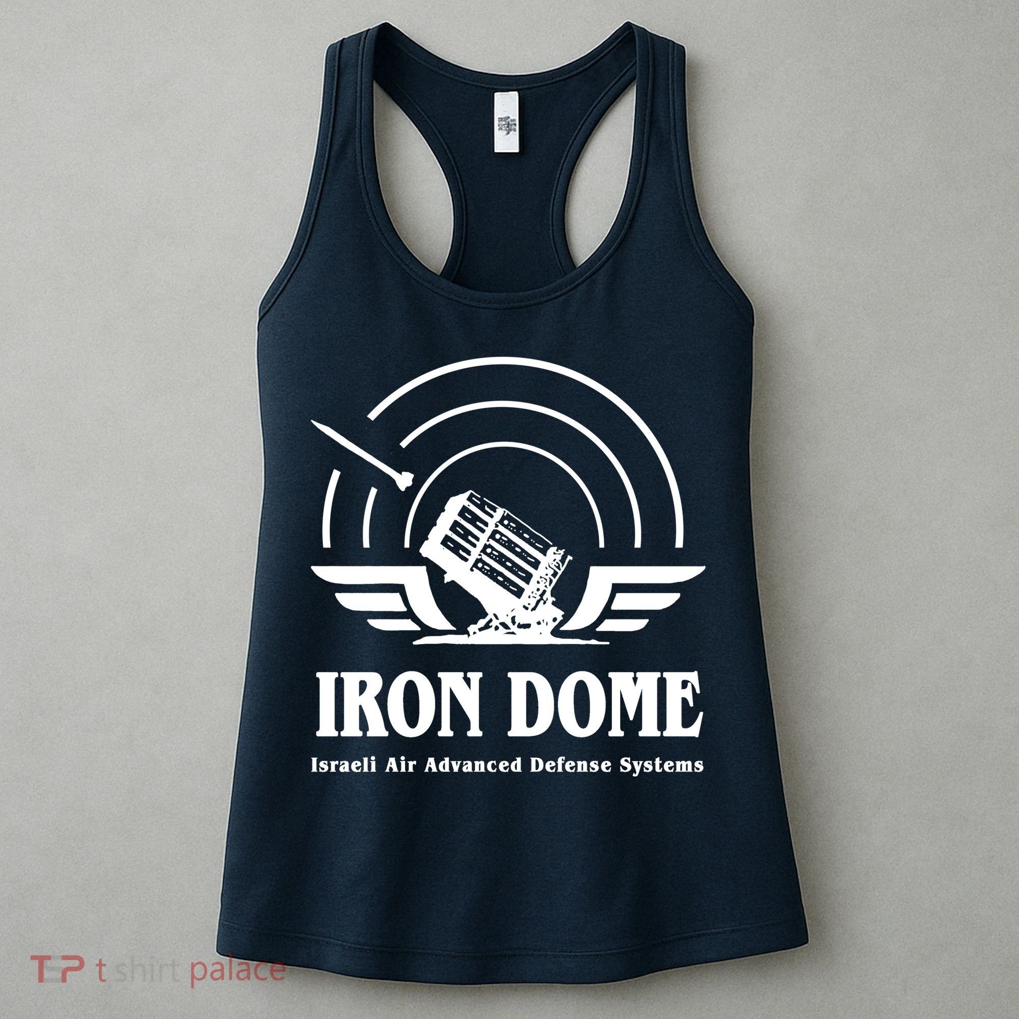 Iron Dome Israeli Air Advance Defense System Women's Tank Top
