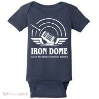 Iron Dome Israeli Air Advance Defense System Baby Bodysuit thumb 0