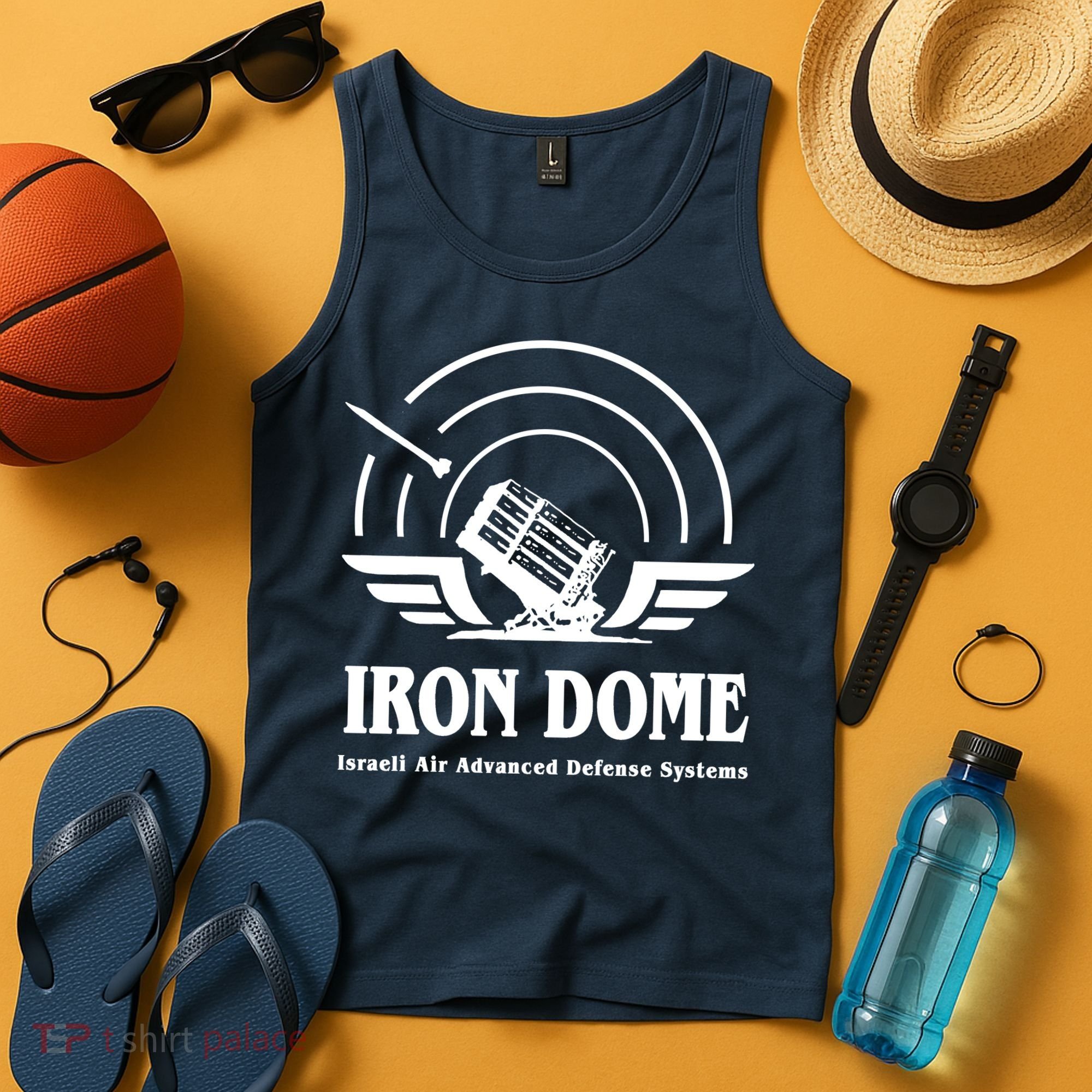 Iron Dome Israeli Air Advance Defense System Tank Top