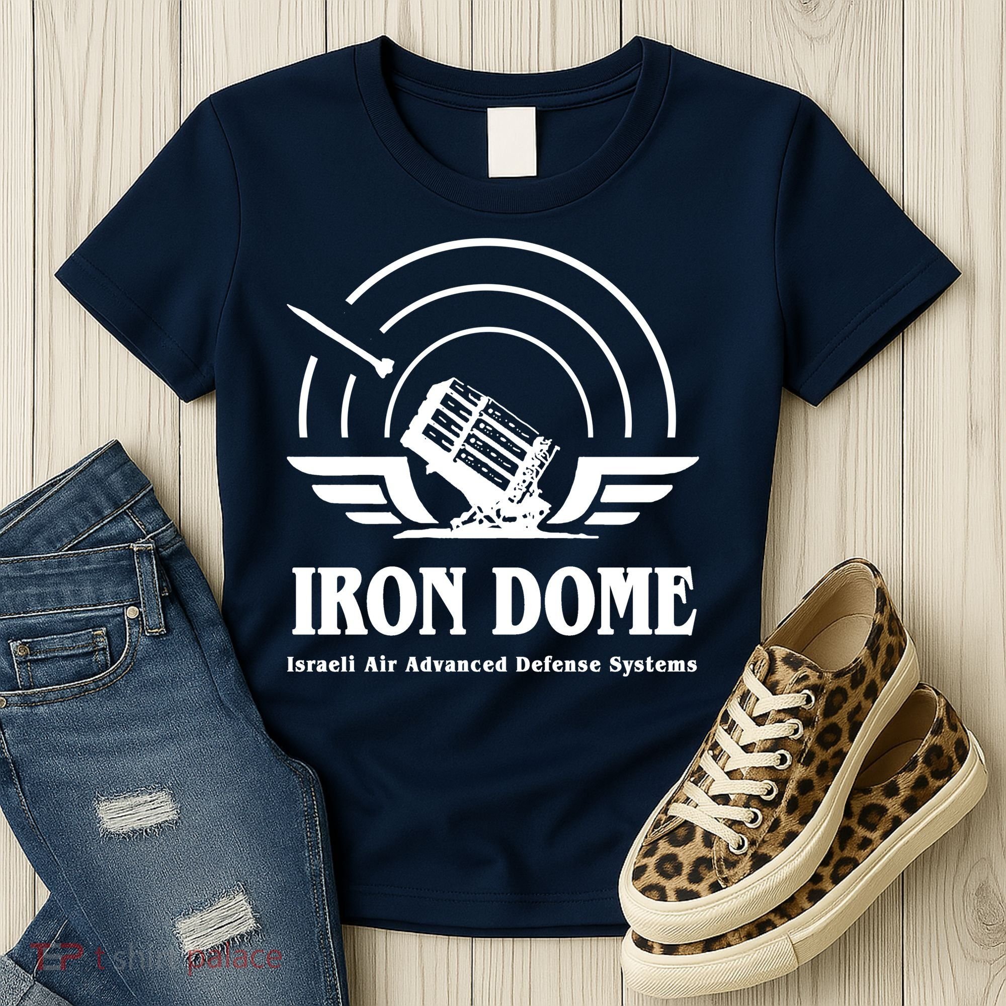 Iron Dome Israeli Air Advance Defense System Women's T-Shirt