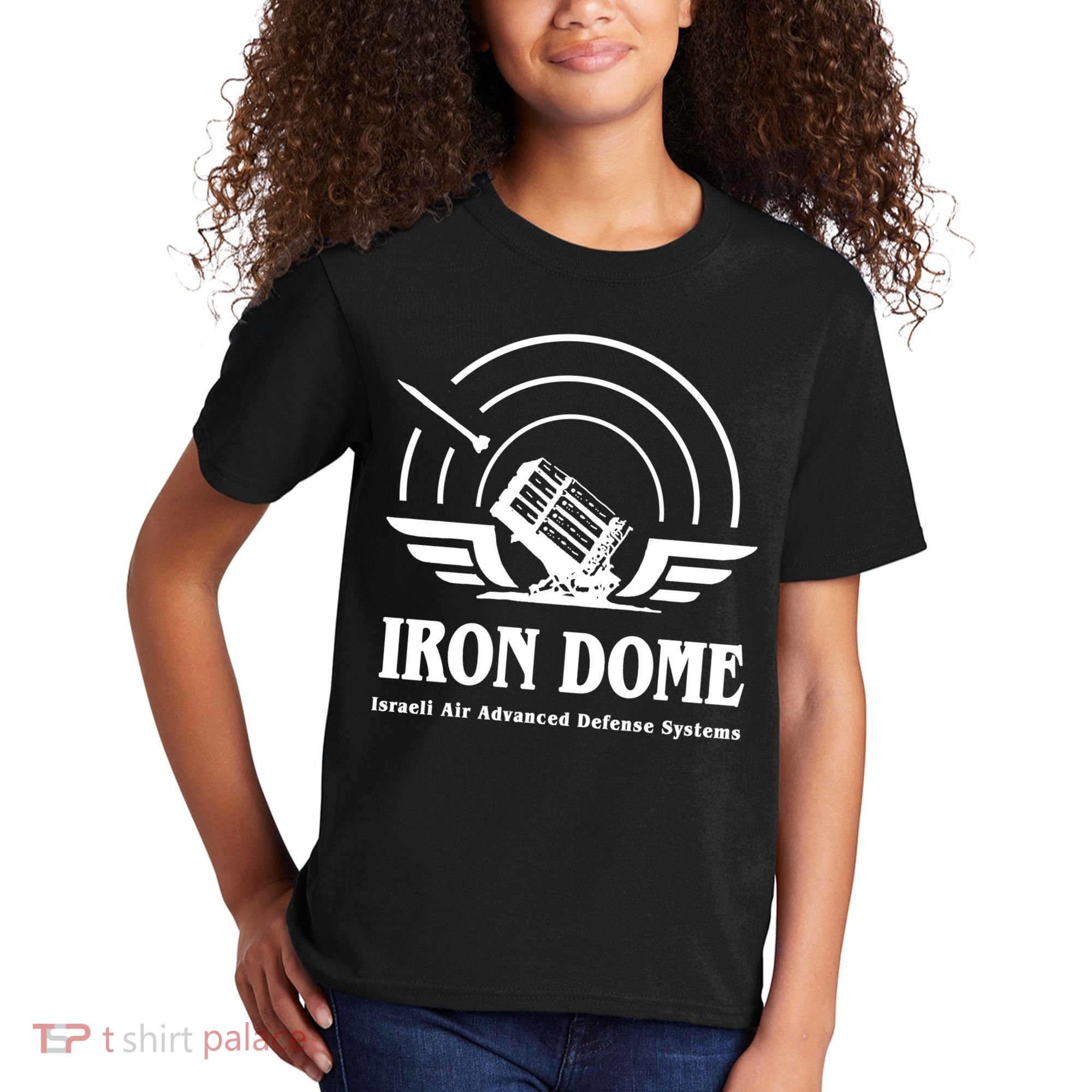 Iron Dome Israeli Air Advance Defense System Kids T-Shirt