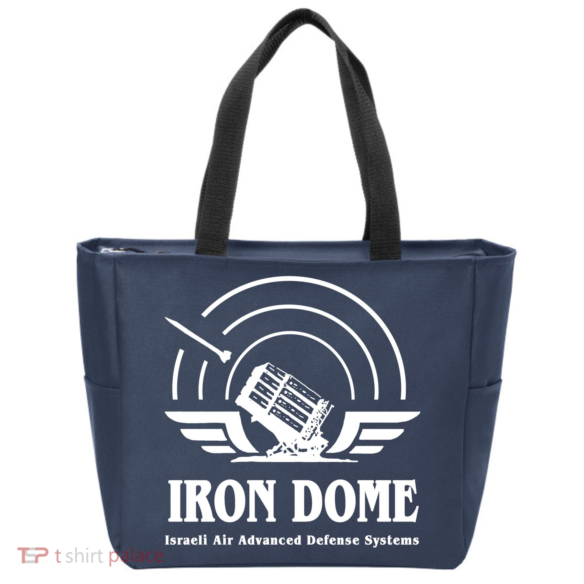 Iron Dome Israeli Air Advance Defense System Tote Bag