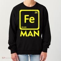 Iron Science Funny Chemistry Fe Periodic Table  Women's Sweatshirt thumb 0