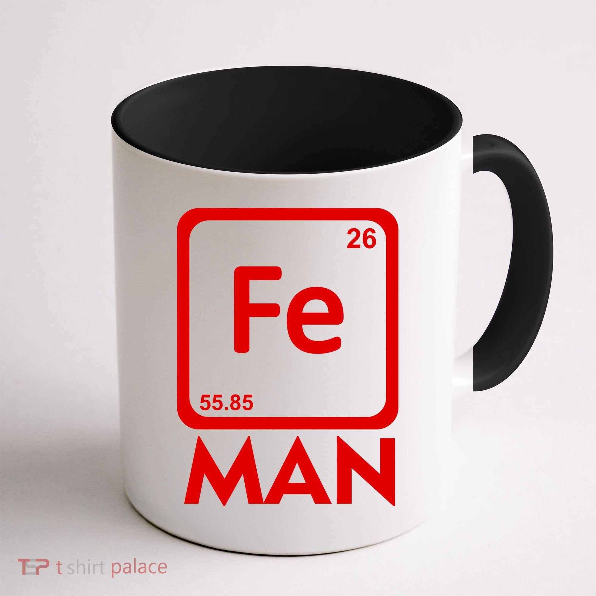 Iron Science Funny Chemistry Fe Periodic Table  Coffee Mug