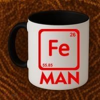 Iron Science Funny Chemistry Fe Periodic Table  Coffee Mug thumb 2