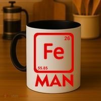 Iron Science Funny Chemistry Fe Periodic Table  Coffee Mug thumb 4