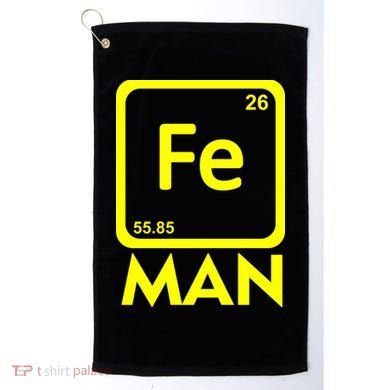 Iron Science Funny Chemistry Fe Periodic Table  Golf Towel
