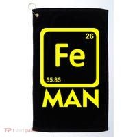 Iron Science Funny Chemistry Fe Periodic Table  Golf Towel thumb 0